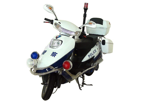 乾力电动车 警用车